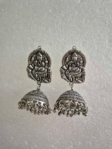 Ganesha Jhumka Earrings