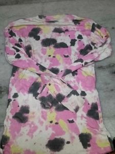 Tie-Dye Long Sleeve Top