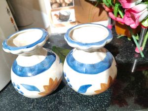 Unique 2  Ceramic Vases,