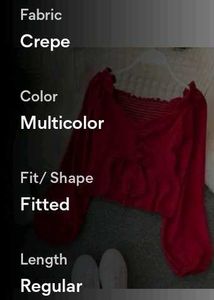 Women's Trendy Red 🍒 Top