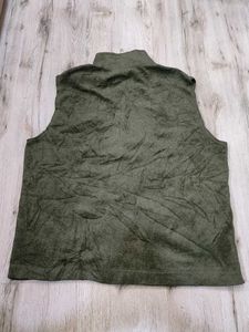 Jt061 St. John Bay Sleeveless Jacket Size 46