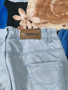 Sky Blue Skinfit Jeans