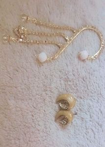 Elegant Ear Climber and Stud Set