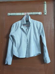 Classic Striped Button-Down Shirt