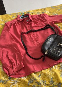 Formal Solid Shirt for ladies