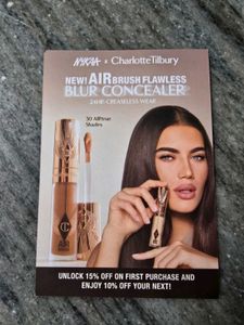 Charlotte Tilbury Concealer Shade Finder Card