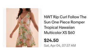 RIP Curl beach wear dress