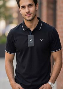 Men's Black Allen Solly T-Shirt new wth tag