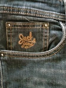 Men's Dark Wash Denim Jeans