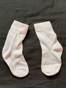 White Baby Socks