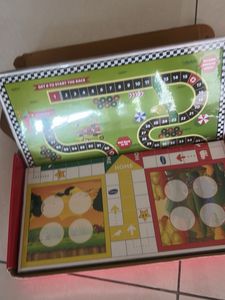 4-in-1 Jumbo Board Games Set