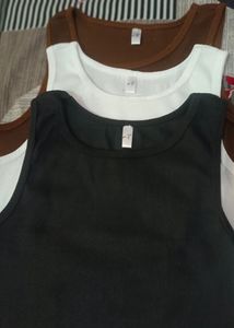 3 Pack Basic Tank Tops