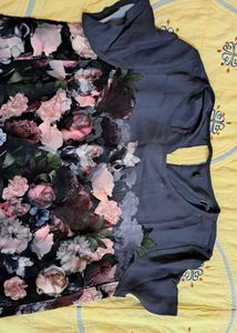 Floral Print Midi Dress