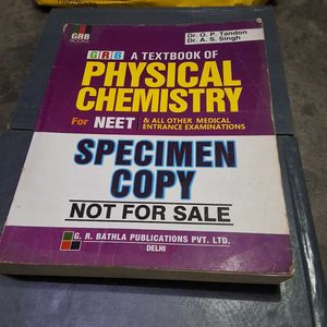 Textbook of Physical Chemistry for NEET