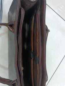 brown women Handbag