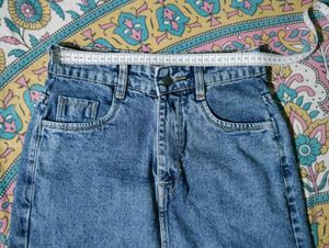 Vintage Wash Denim Jeans