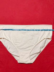 Women’s White Brief Panty – UK 28/30