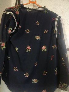 Navy Blue Top