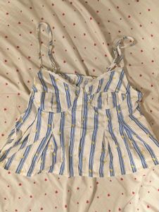 Cute Striped Cami Top