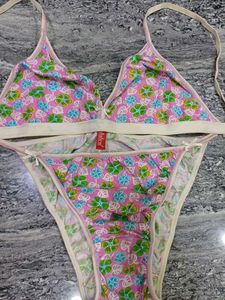 Cute Floral Bikini Set