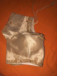 Embellished Silk Blouse