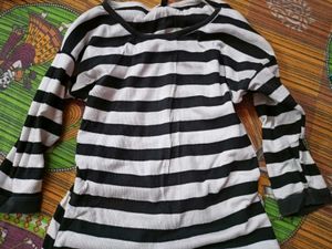 Striped Long Sleeve Top