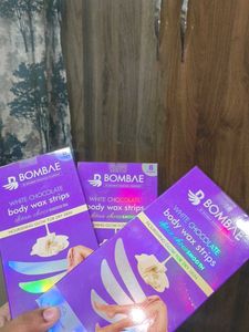 Bombae White Chocolate Body Wax Strips