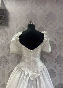 Elegant White Bridal Gown