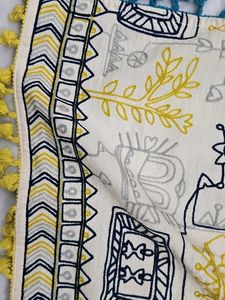 Boho Embroidered Dupatta set of 2