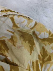 Chic Floral Print Kurta Set