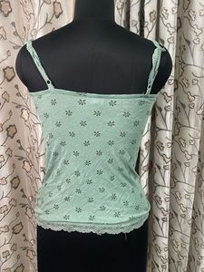 Cute Floral Print Camisole