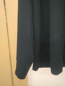 men's Black Turtleneck Sweater