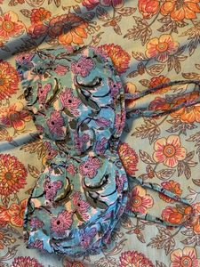 Floral Print Bikini Top