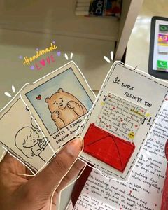 Handmade 'A Note For You' Card