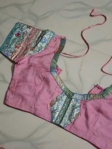 GentlyUsed Designer PinkEmbroideredBlouse- 36"Bus
