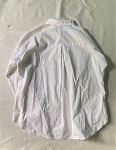 Classic White Button-Down Shirt(Bust-33-37)