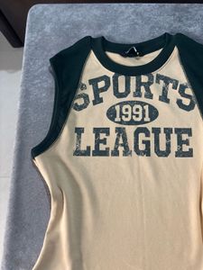 Vintage Sports League Graphic Tank Top