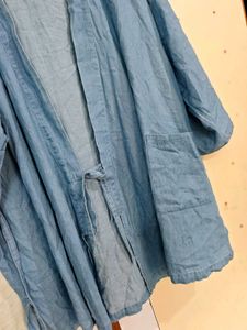 Denim Kimono Style Jacket 🧥