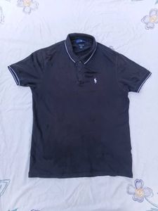 Men's Black Polo T-Shirt
