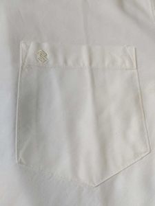 premium Cream Tessel febric Party Wear Shirt