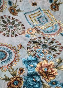 Beautiful Floral Print dress material