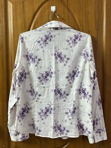 Branded Floral Self Design Women’s Shirt