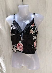 I. Floral Print Camisole Top