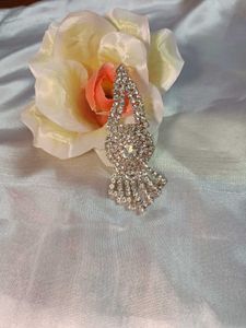 Double Layer AD  Necklace Set With Mangtika