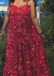 Bohemian Floral Maxi Dress