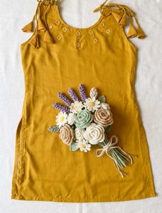 Yellow Kurti