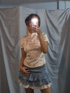 ruffled Mini skirt