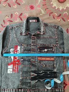 Denim Jacket with Graphic Print (boys 8-10y.old)
