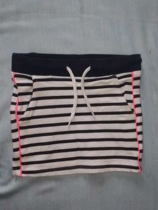 Striped Casual Skirt