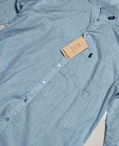 Light Blue Linen Shirt 🩵